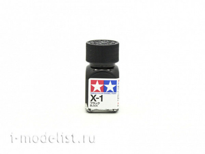 80001 Tamiya X-1 Black (black) Enamel paint
