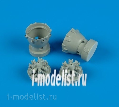 QB72 090 QuickBoost 1/72 add-on Kit B-25C Mitchell engine and cowling
