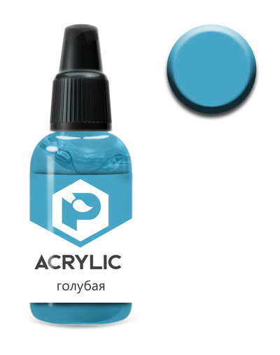 F94 Pacific88 Acrylic Blue paint (blue) Volume: 10 ml.