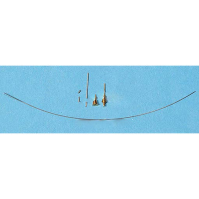 D35014 Zedval 1/35 Antenna input and three-meter antenna for BTT equipped with R-168 radio stations. For installation on new and modernized after 2005 tanks and fighting vehicles T-72, T-80, T-90, BMP-2, BMPT 