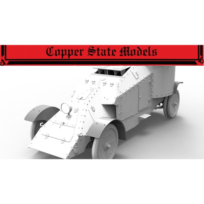 A35-073 Copper State Models 1/35 Крылья бронеавтомобиля Мгебров-Р
