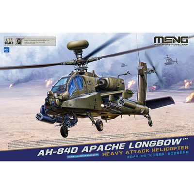 QS-004 Meng 1/35 Вертолёт AH-64D Apache Longbow
