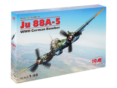 48232 ICM 1/48 Германский бомбардировщик 2МВ Ju 88A-5