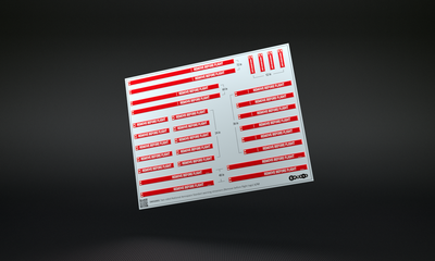 EM32001 Emboss 1/32 Гибкие двухсторонние предупреждающие ленты (Remove before flight warning streamers)