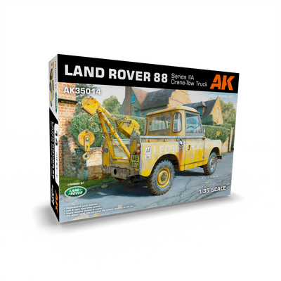 AK35014 AK Interactive 1/35 Внедорожник Land Rover 88 Series IIA Кран-эвакуатор