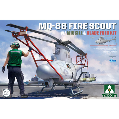 2169 Takom 1/35 Американский беспилотный вертолёт MQ-8 Fire Scout