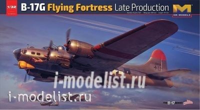 01E030 HK Models 1/32 B-17G Flying Fortress Late Production