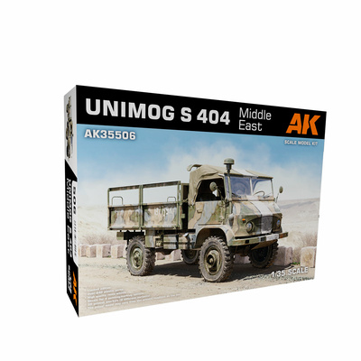 AK35506 AK Interactive 1/35 Внедорожник Unimog-S 404, Ближний Восток