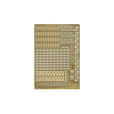 0352181 Микродизайн 1/35 Петли бортов советского шестиколесного армейского грузового автомобиля