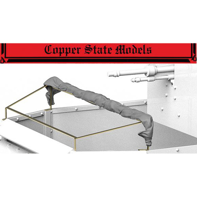 A35-024 Copper State Models 1/35 Откинутый навес для французского бронеавтомобиля образца 1914 года