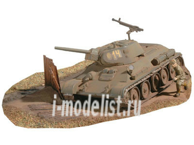 03212 Revell 1/76 Советский танк тип 34/76
