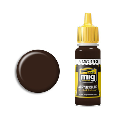 AMIG0110 Ammo Mig  Краска акриловая SCC 1A  BRITISH BROWN 1941-42 (британский коричневый 1941-42)