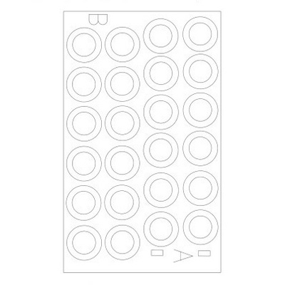 M72001 ColibriDecals 1/72 Окрасочная маска для Т-72 (ModelCollect)