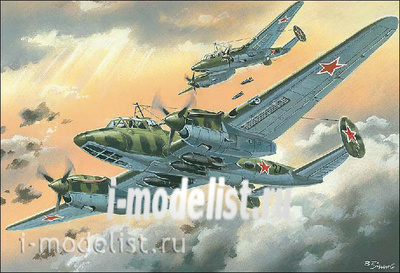 109 Um 1/72 Пикирующий бомбардировщик Пе-2 (205 серия)
