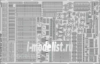 53104 1/200 Eduard photo etched parts for USS Arizona part 3-life boats