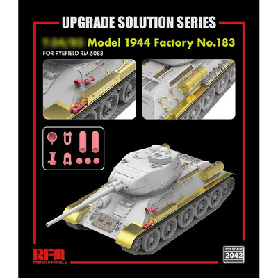 RM-2042 Rye Field Models 1/35 Набор улучшения для танка тип 34/85 Model 1944 Factory No. 183
