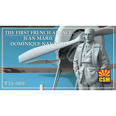 F32-069 Copper State Models 1/32 Первый французский воздушный ас - Жан-Мари Доминик Наварр