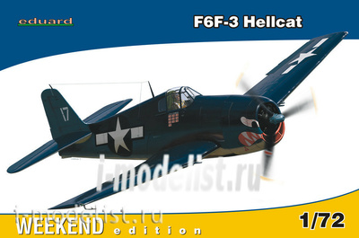7414 Edward 1/72 Aircraft F6F-3 Hellcat