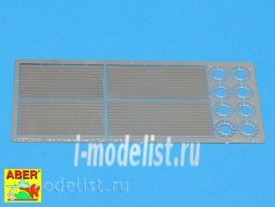 16 031 Aber 1/16 Фототравление для Feifel air cleaners tubes for early Tiger I