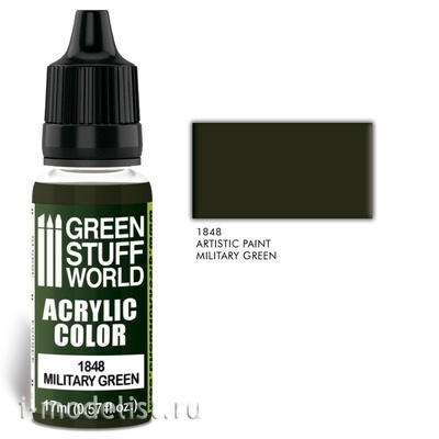 1848 Green Stuff World Acrylic paint color 