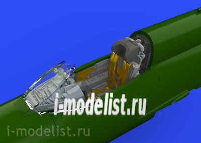 672180 Eduard 1/72 Набор дополнений MiGG-21MF Interceptor cockpit
