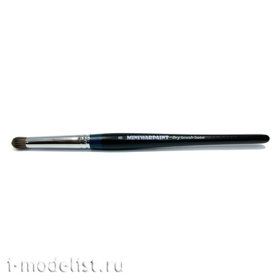 T-037 MiniWarPaint Кисть серии Drybrush Base №8