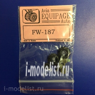 EQA72022 Экипаж 1/72 Резиновые колёса для Fw-187
