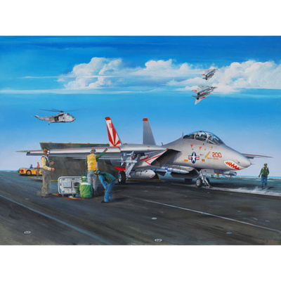 03201 Трубач 1/32 Самолет F-14A Tomcat