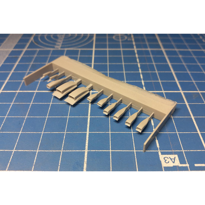 АМG48017-2 Amigo Models 1/48 Набор воздухозаборников самолёта Суххой-9