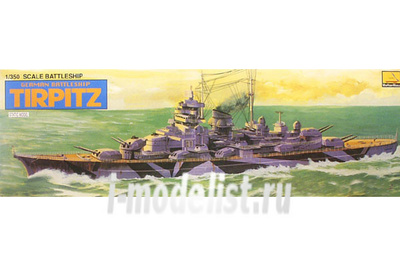 80602 Mini Hobby Models 1/350 Tirpiz/ Bismarck (модель с электродвигателем)