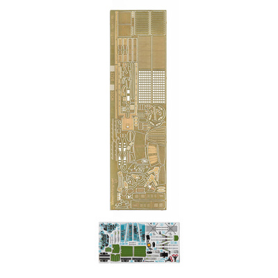 072015 Microdesign 1/72 Photo Etching Kit C-27UB (Zvezda) color dashboards