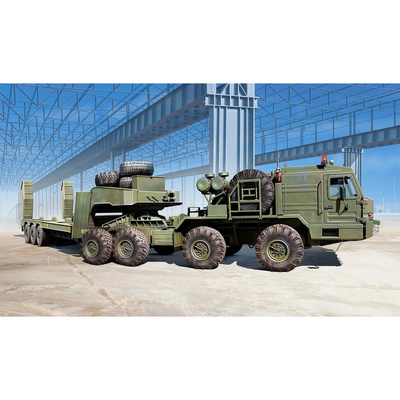 01086 Трубач 1/35 БАЗ-6403 с прицепом ЧМЗАП-9990-071