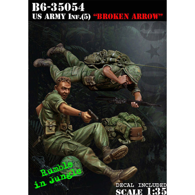 B6-35054 Bravo-6 1/35 U.S. Army Inf.(5) 