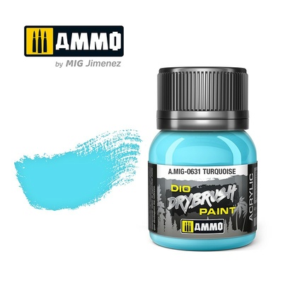 AMIG0631 Ammo Mig Краска для техники сухой кисти DRYBRUSH Бирюзовый