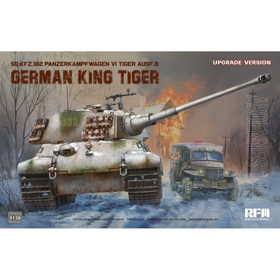 RM-5138 Rye Field Model 1/35 Немецкий танк Sd.Kfz. 182 Pz.Kpfw.VI Ausf.B King Tiger Арденны 1944 (Upgrade-версия)