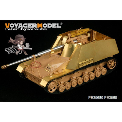 PE35681 Voyager Model 1/35 Фототравление для Nashorn, броневая плита/крылья