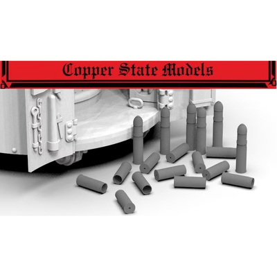 A35-031 Copper State Models 1/35 Снаряды для Gruson Fahrpanzer