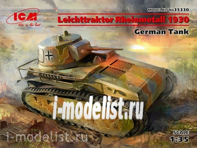 35330 ICM 1/35 Leichttraktor Rheinmetall 1930, German Tank