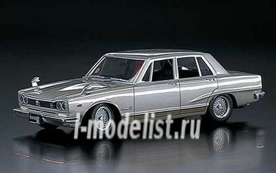 043820 Aoshima 1/24 Nissan Skyline 4DR 2000GT (GC10) 70