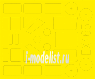 EX465 Eduard 1/48 Набор окрасочных масок для C-45F