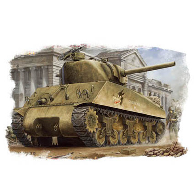 84803 HobbyBoss 1/48 Американский танк M4A3 Sherman
