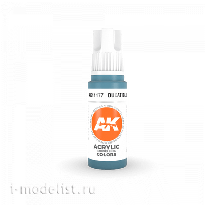 AK11177 AK Interactive Краска акриловая 3rd Generation дукат синий, 17 мл