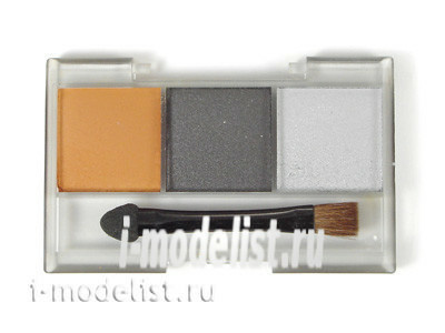 87085 Tamiya Набор пигментов C (ржавчина, вороненная сталь и серебро)