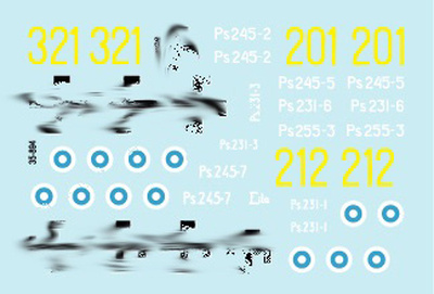 35-894 StarDecals 1/35 Декали для  Finnish Tanks in WW2 (pt4). тип 34-85 in ww2 + 34 in cold war