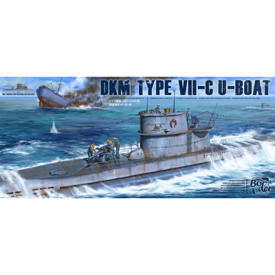 BS-001 Border Model 1/35 Немецкая подводная лодка DKM Type VII-C U-Boat