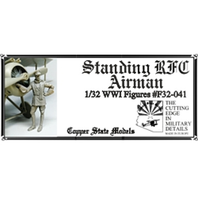 F32-041 Copper State Models 1/32 Стоящий лётчик Королевского лётного корпуса