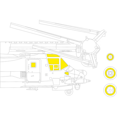 EX773 Eduard 1/48 Paint Mask for MV-22
