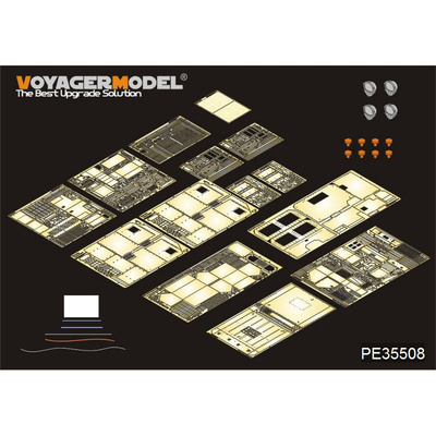 PE35508 Voyager Model 1/35 Фототравление для Современного американского тягача M1070 Amour с кабиной базовый