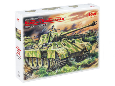 35361 ICM 1/35 Германский танк 2МВ Pz.Kpfw. V Panther Ausf.D