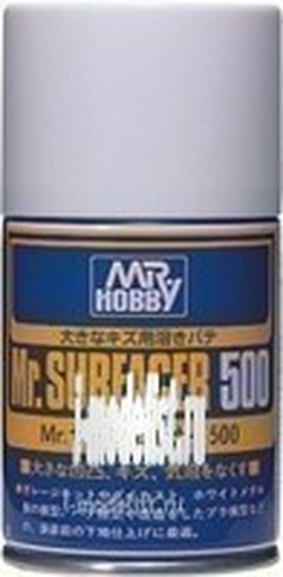 B-506 Gunze Sangyo Грунтовка-спрей Mr.Surfacer 500. Объем: 100 мл.